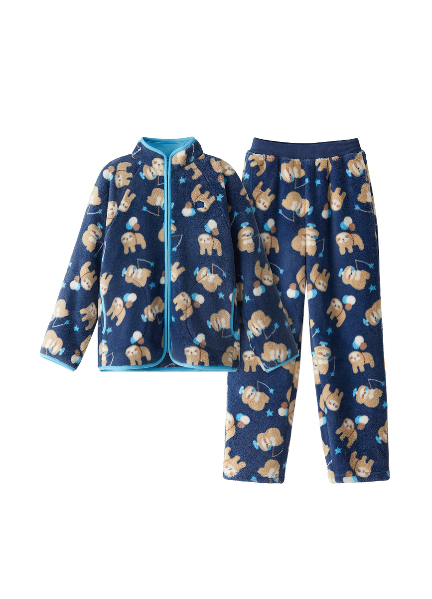 Cartoon Long Sleeve Pajama Set
