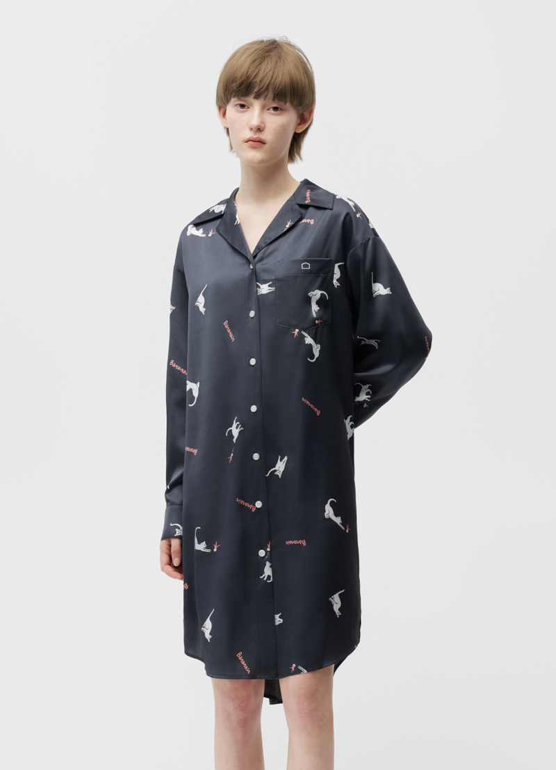 Silk Pajama Skirt