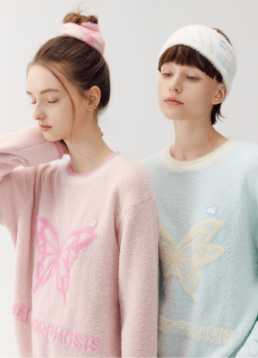 Butterfly Long Sleeve Pajama Set