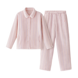 Striped Flannel Long Sleeve Pajama Set