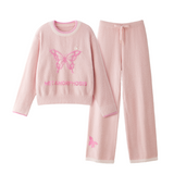 Butterfly Long Sleeve Pajama Set